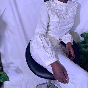 White basic Zara blouse